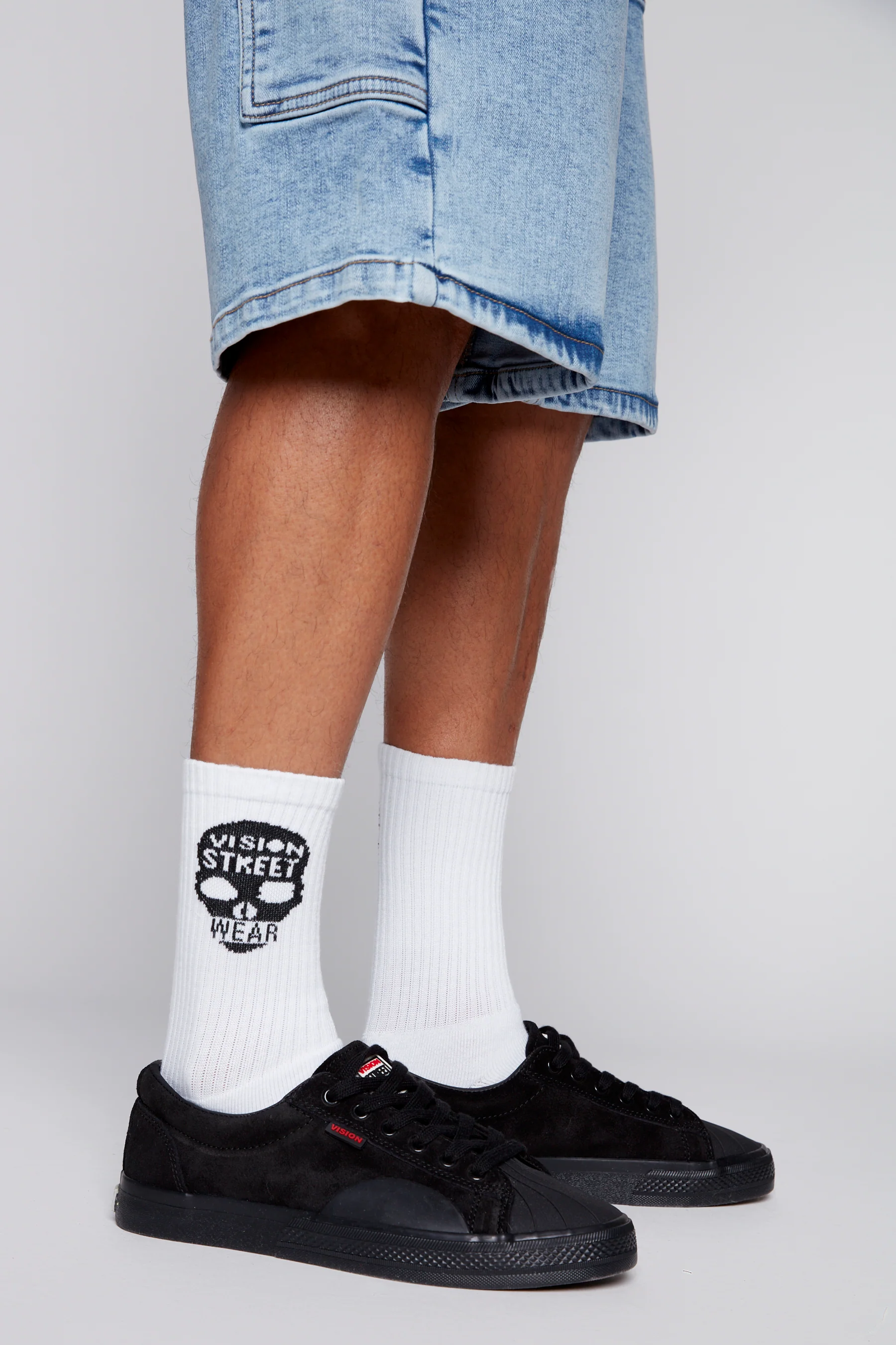 6 Pack Crew Socks - IVORY - Image 6