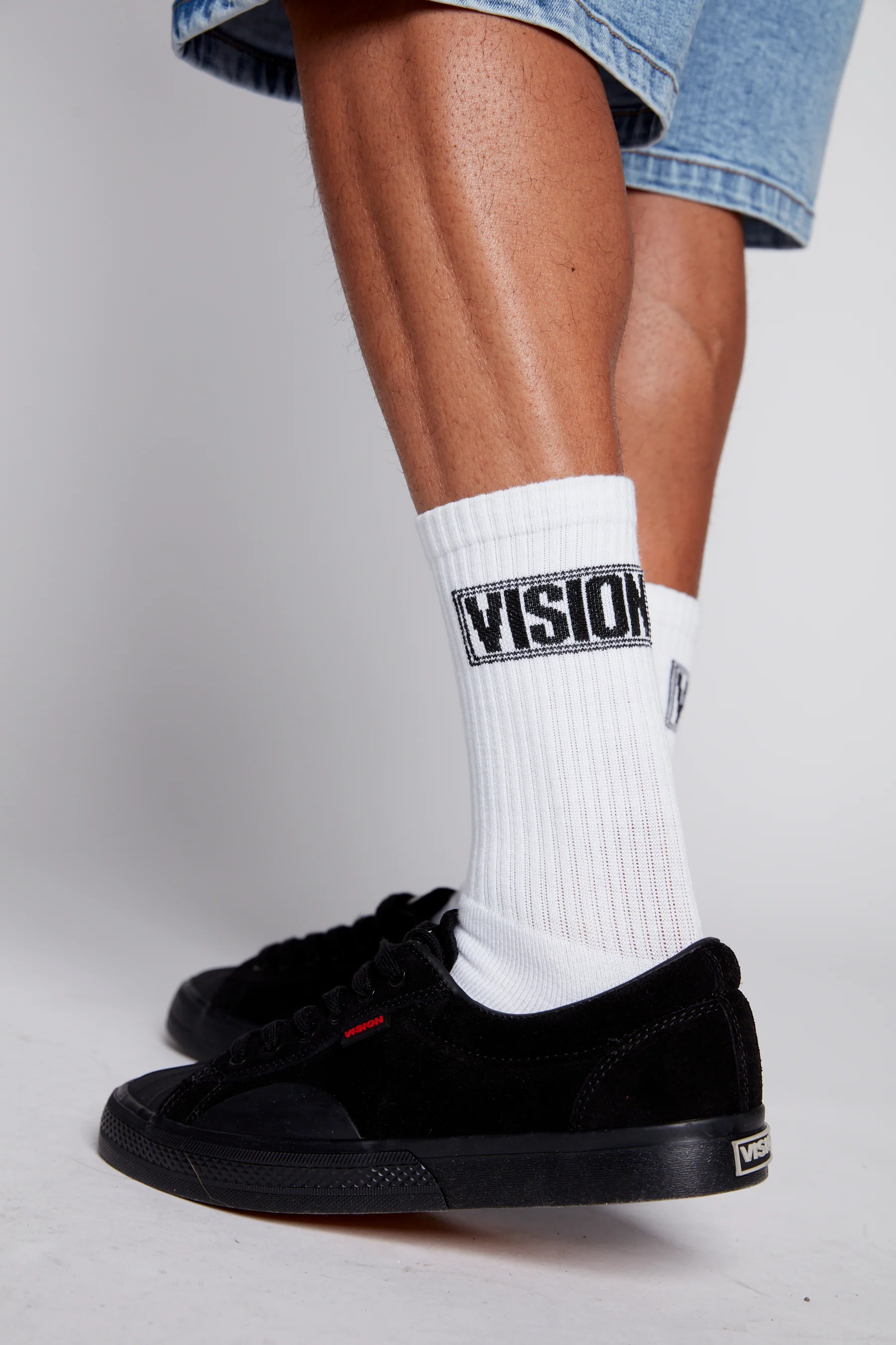 6 Pack Crew Socks - IVORY - Image 7