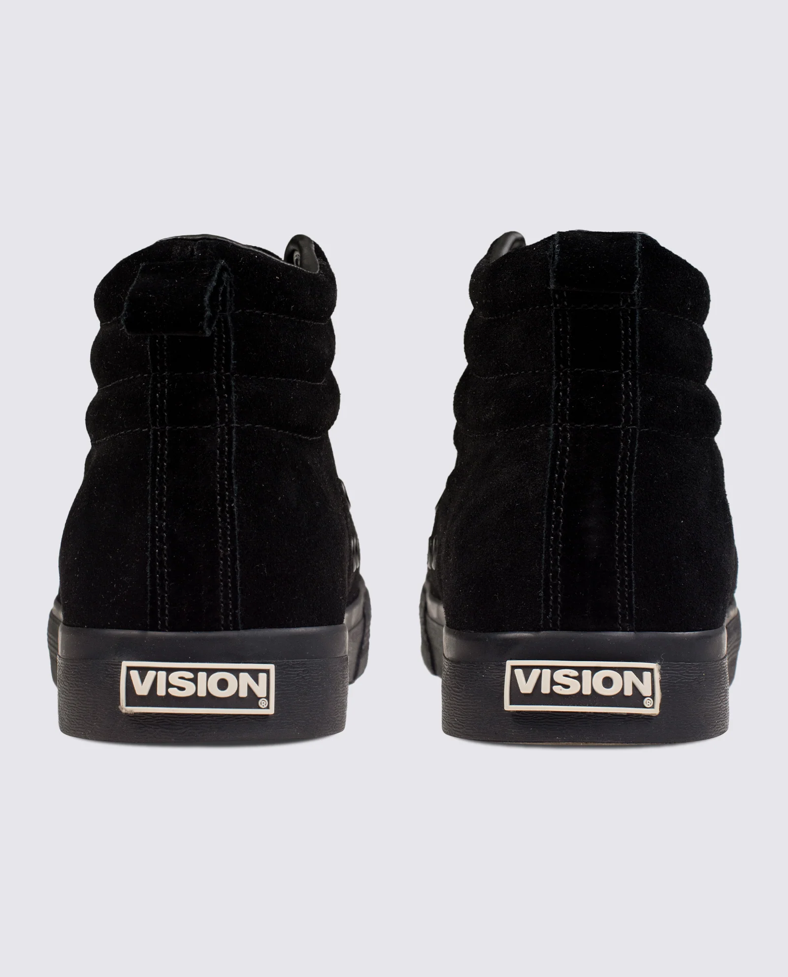 All Suede High Top Sneakers - Black - Image 3