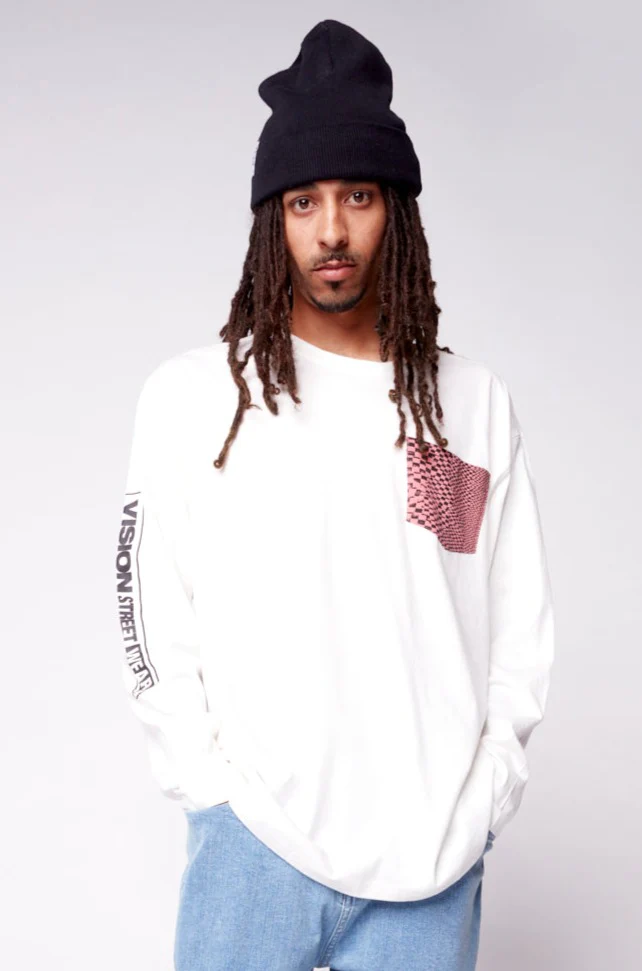 AOP Patch Pocket T-Shirt - Ivory - Image 3