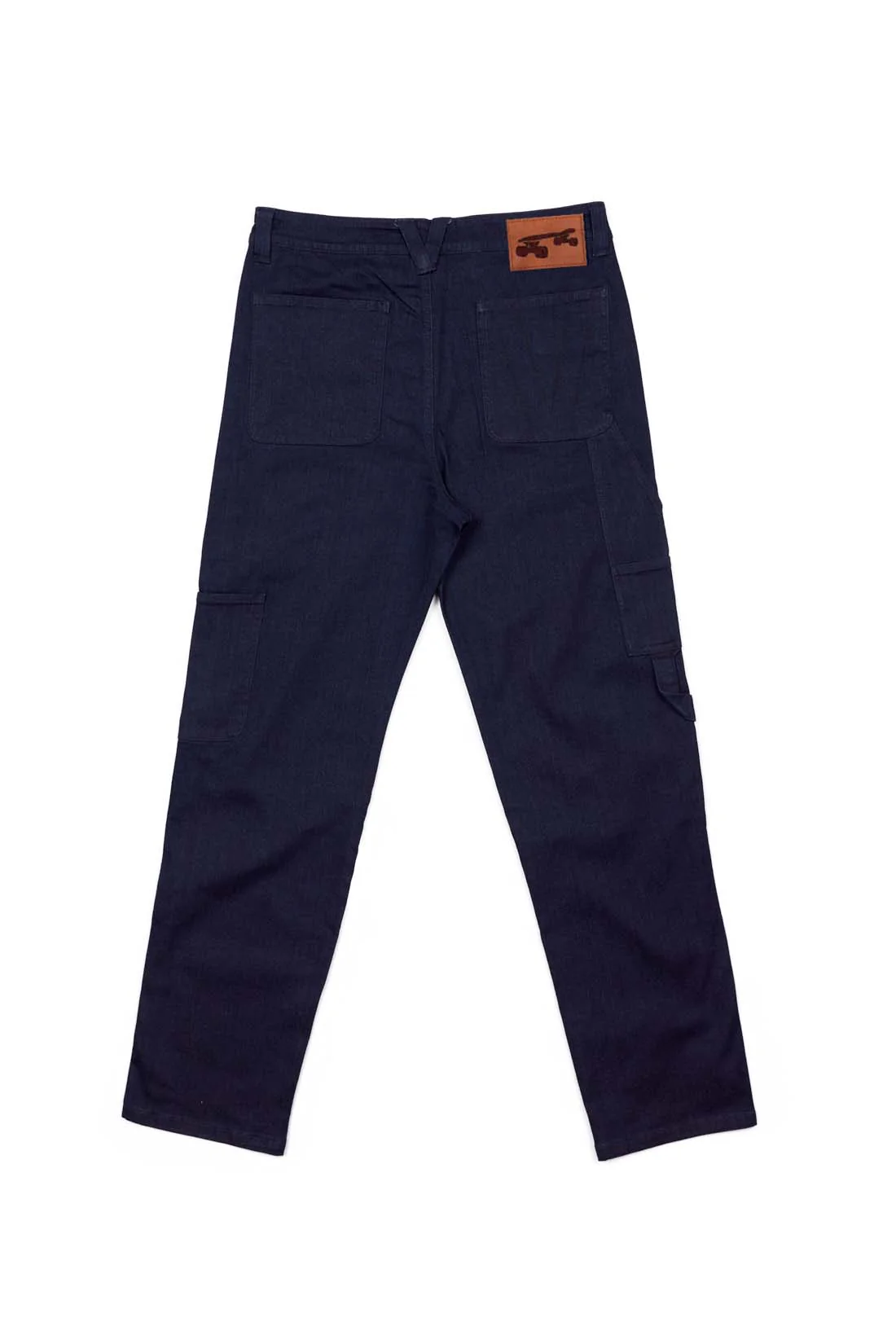 DORFMAN - Loose Fit Carpenter Pant - Indigo Denim - Image 5