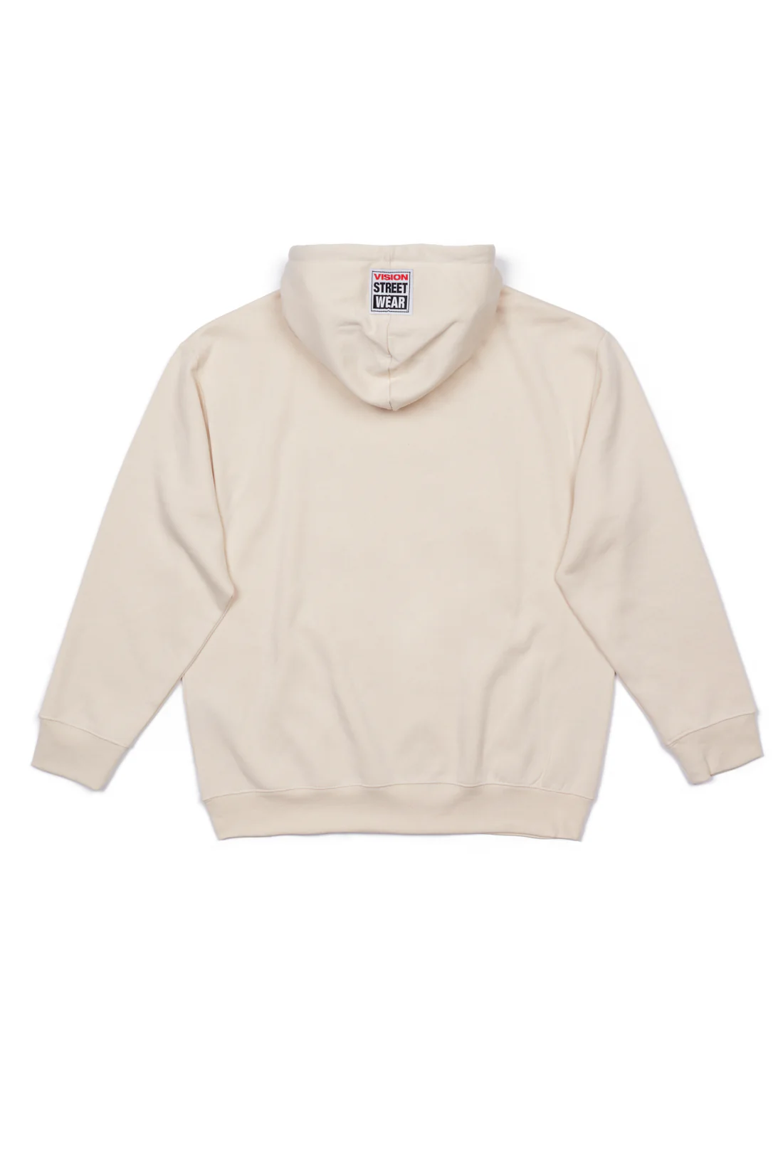 Front Embroided Logo Hoodie - Bone - Image 9