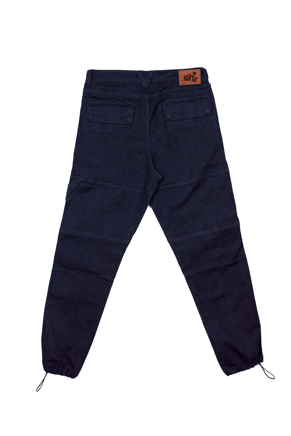 OLI - Loose Fit Pant with Adjustable Hems - Indigo Denim - Image 6