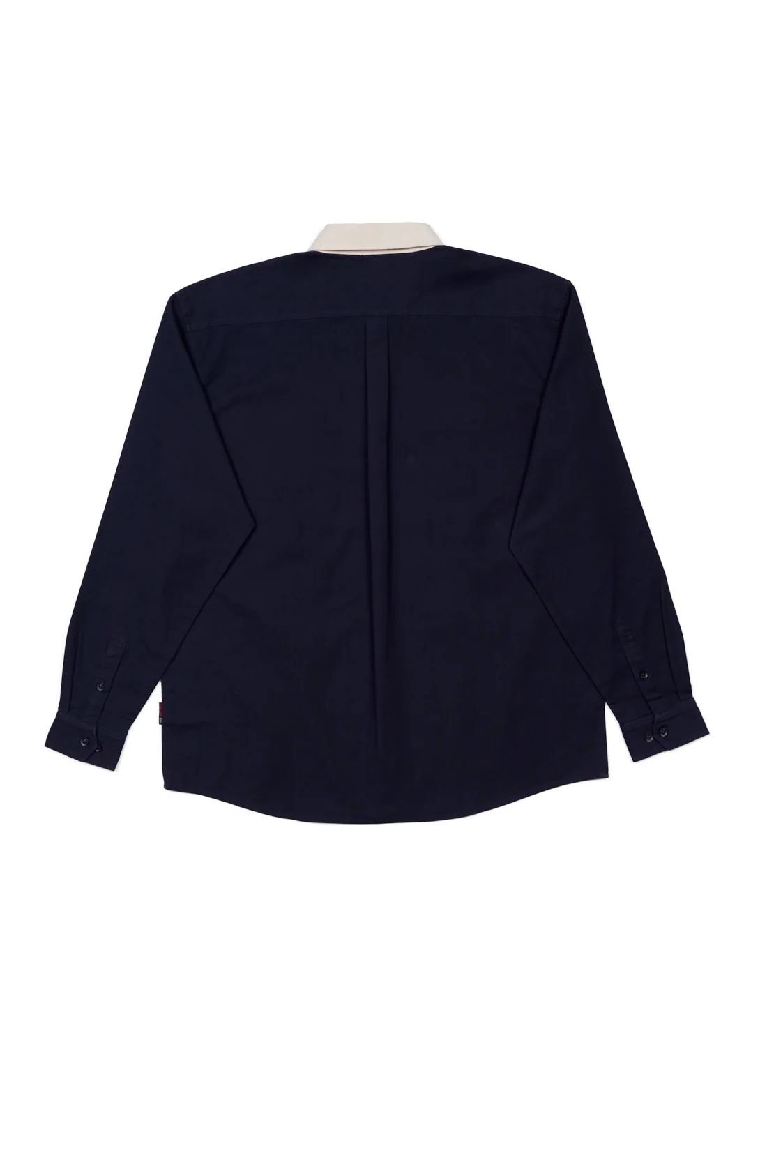 Relax Fit Shirt With Pocket - Navy - Image 6