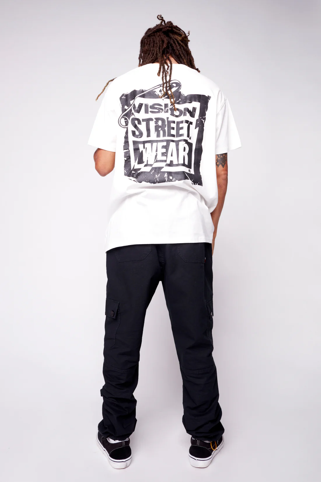 Safety Pin Logo T-Shirt - Ivory - Image 5