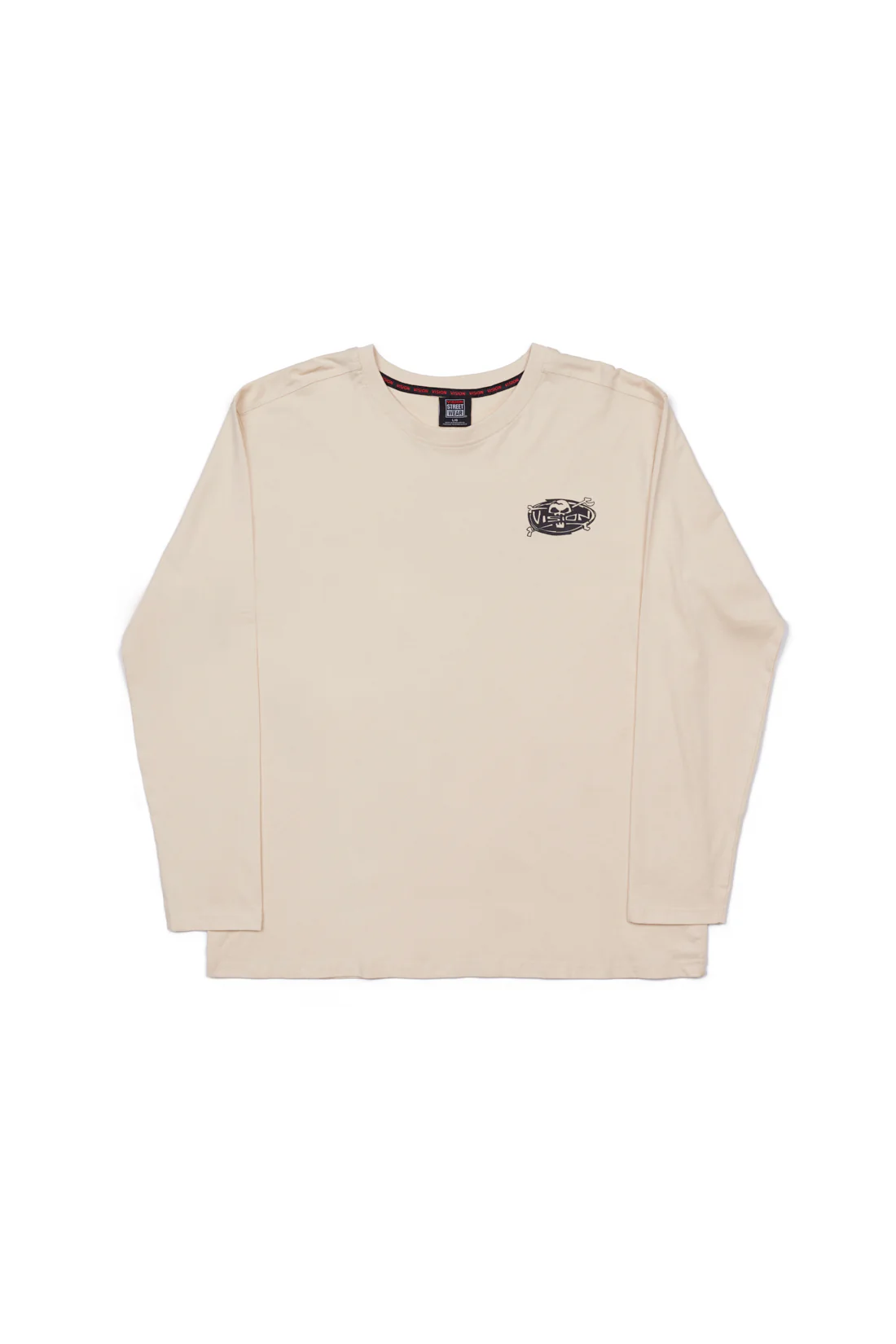 Skull Bone Print Long Sleeves - Bone - Image 6