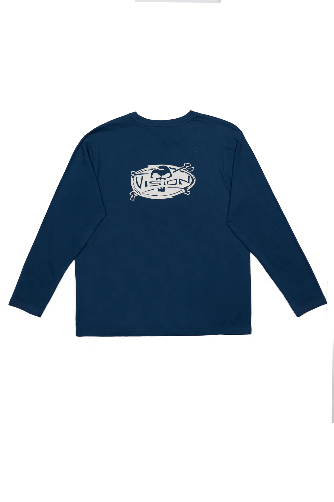 Skull Bone Print Long Sleeves - Navy - Image 5