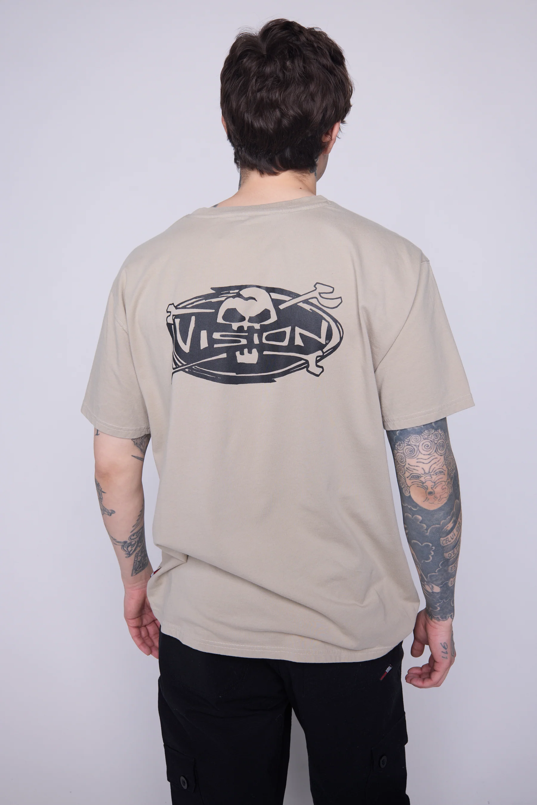 Skull Logo T-Shirt - Mushroom - Image 6