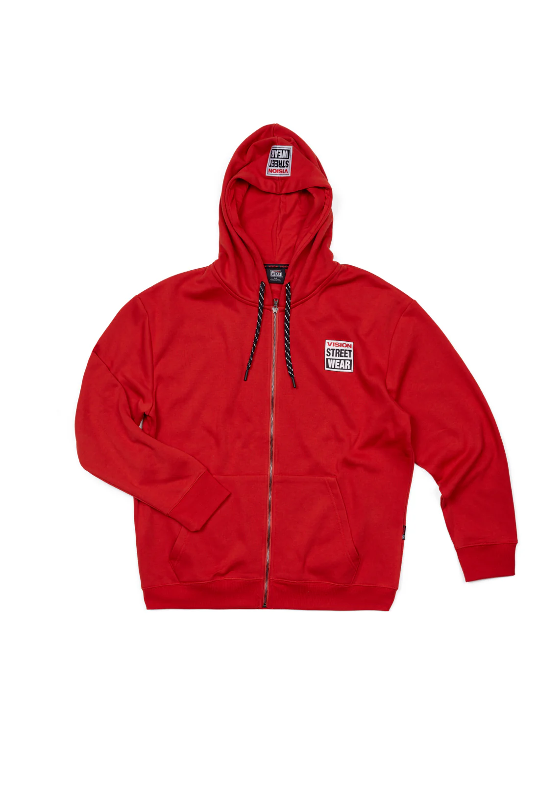 Small Logo Print Hoodie - Red - Image 6