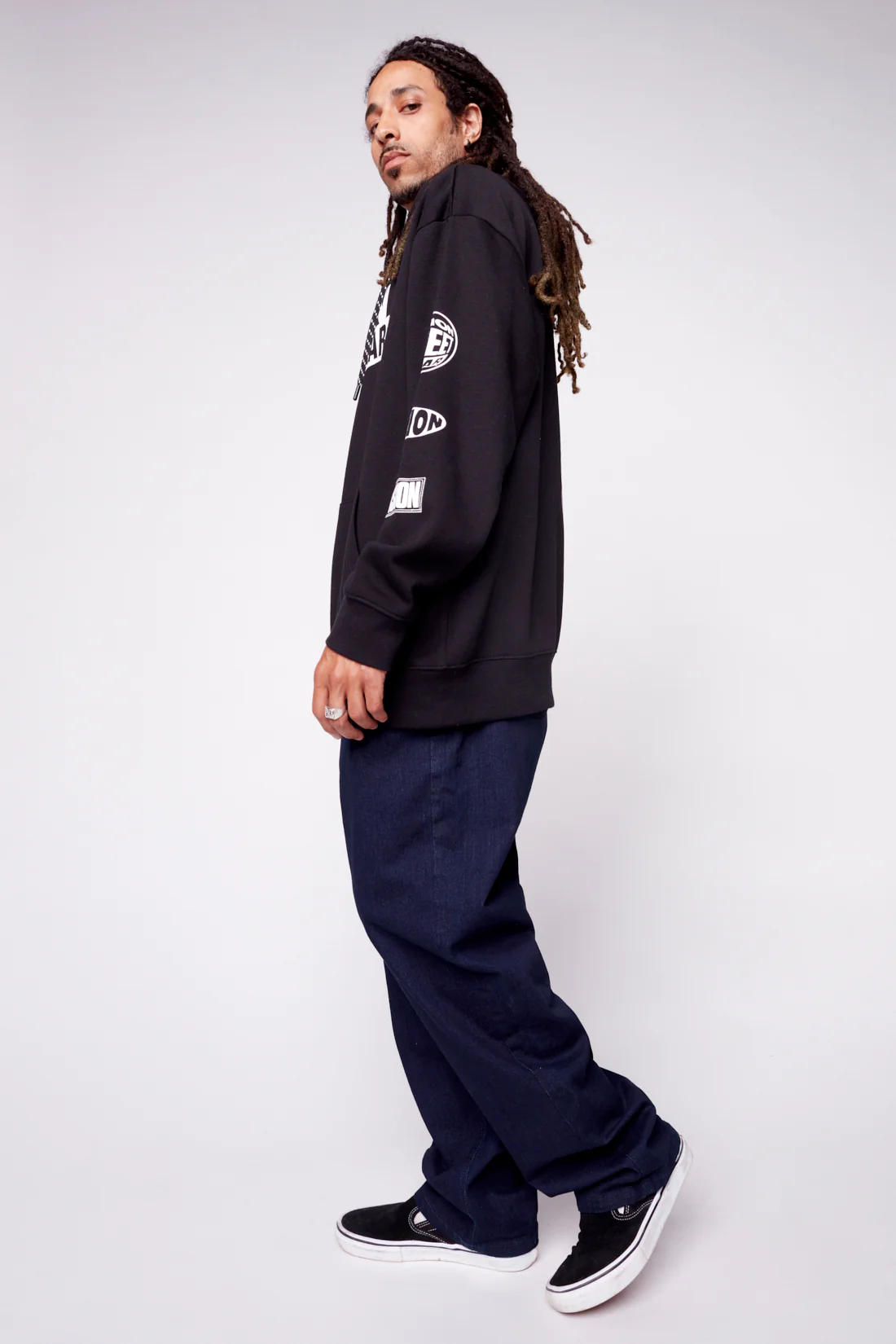 Team Logo Hoodie - Black - Image 4