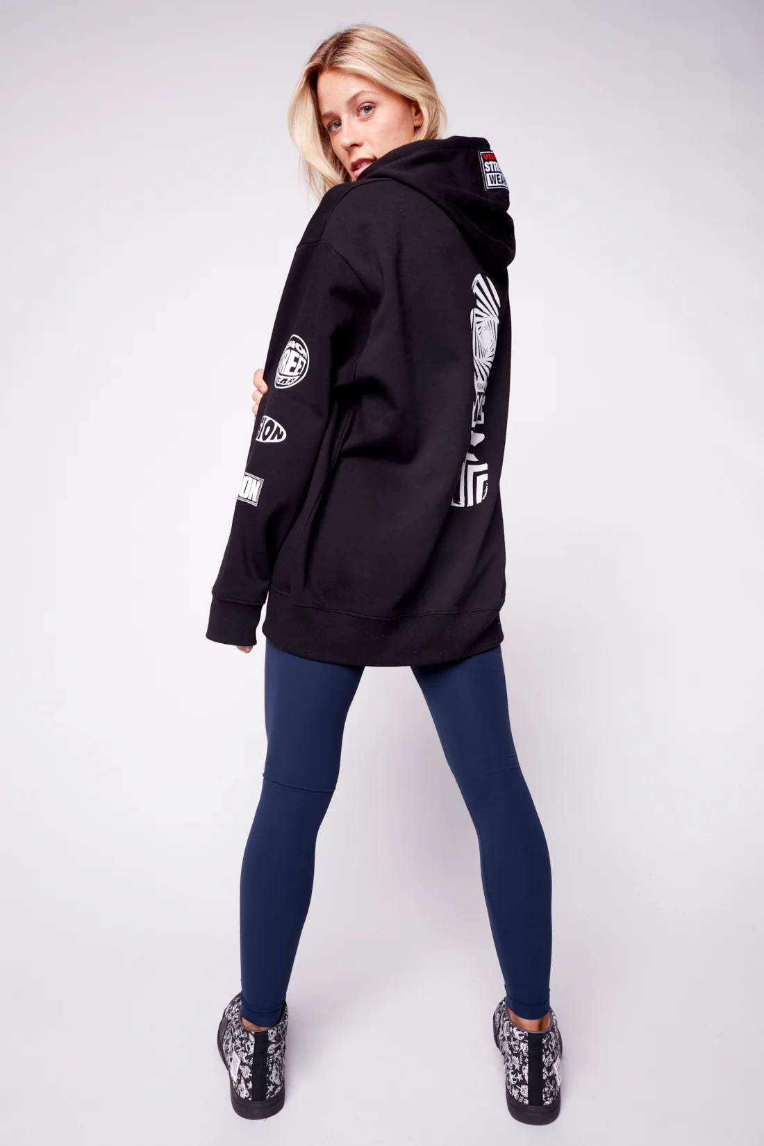 Team Logo Hoodie - Black - Image 5