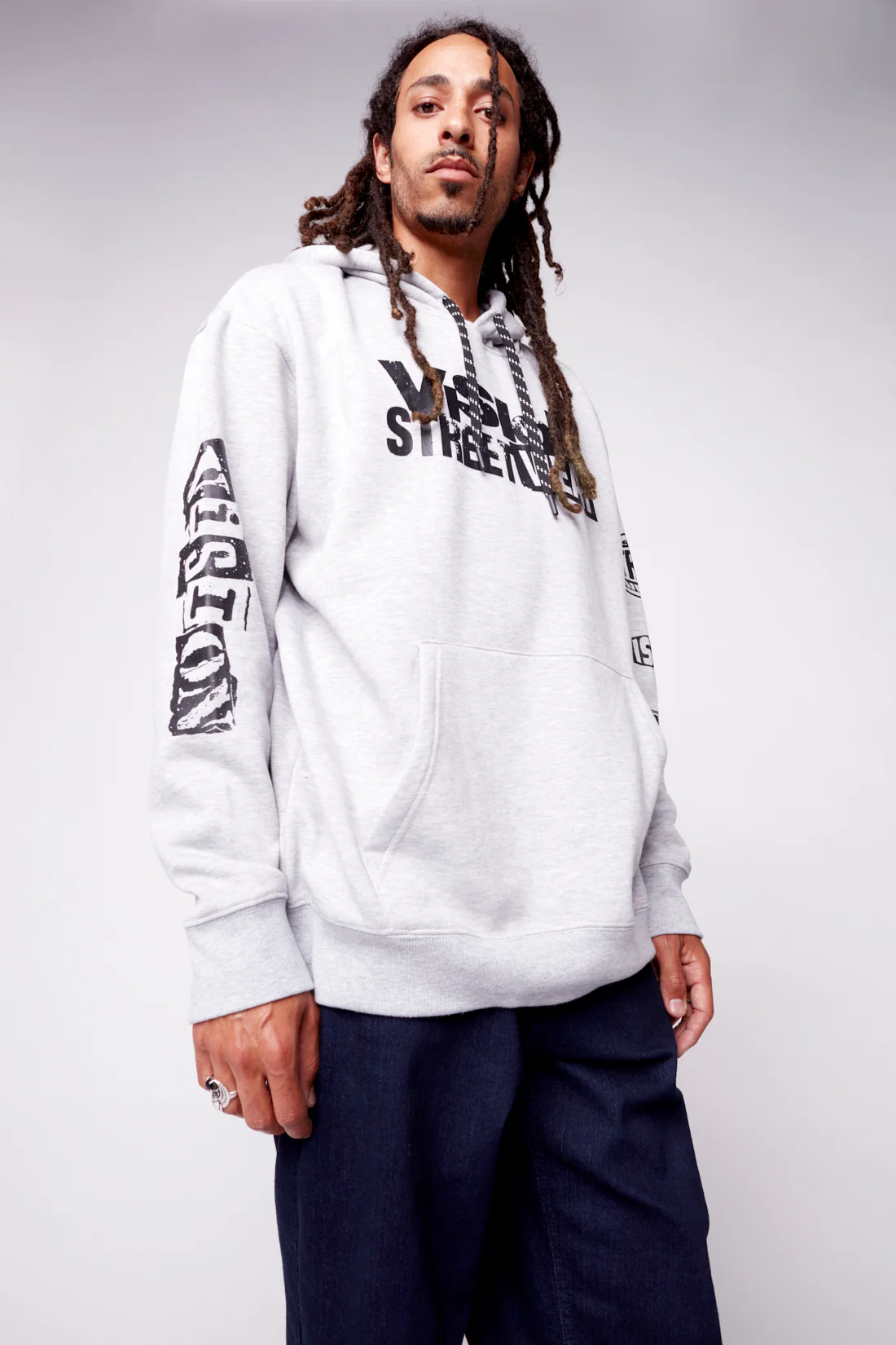 Team Logo Hoodie - Heather Grey - Image 3