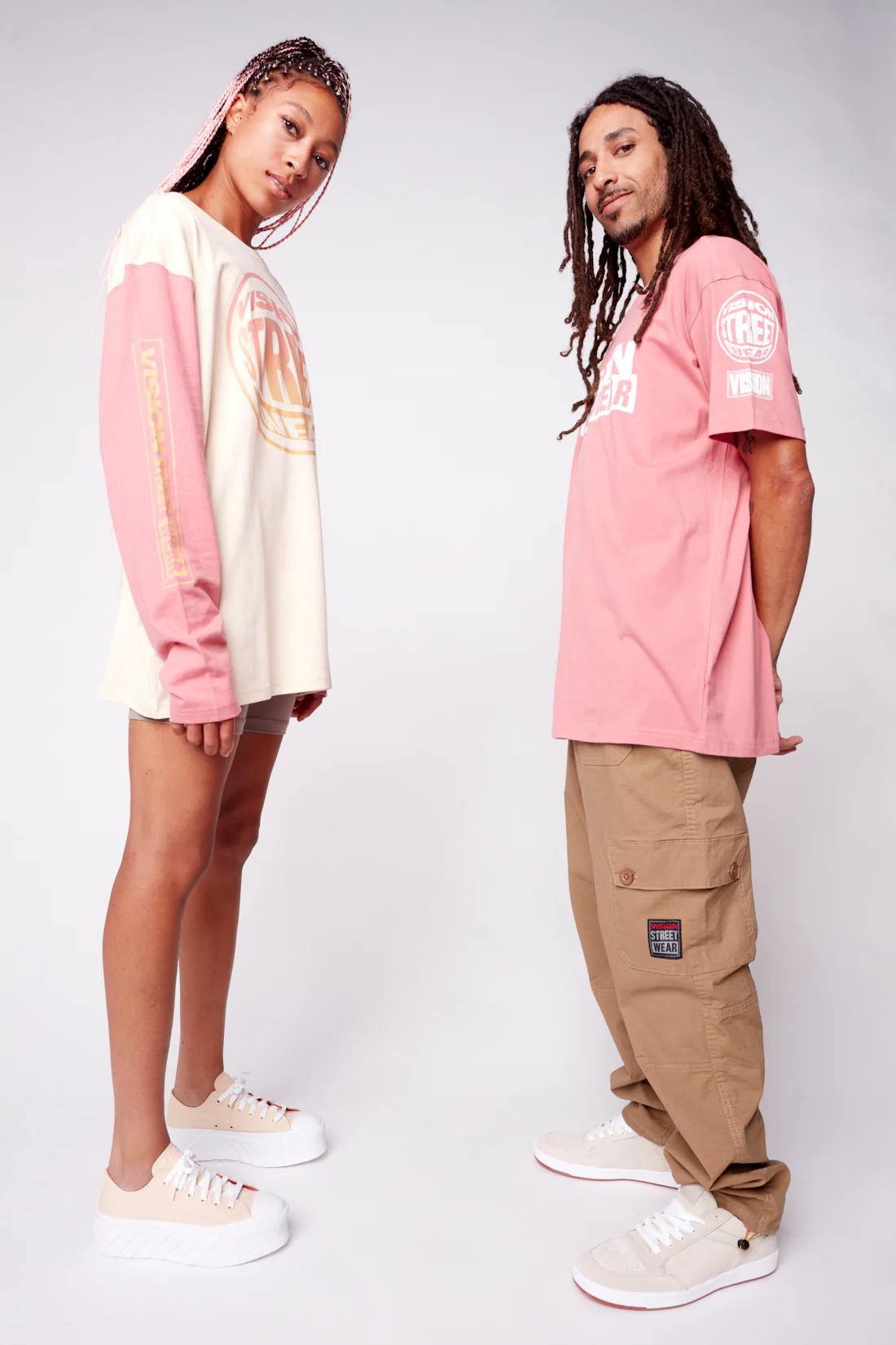 Team Logo T-Shirt - Dusty Rose - Image 5