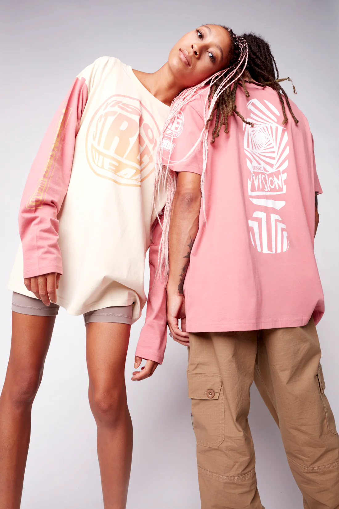 Team Logo T-Shirt - Dusty Rose - Image 6