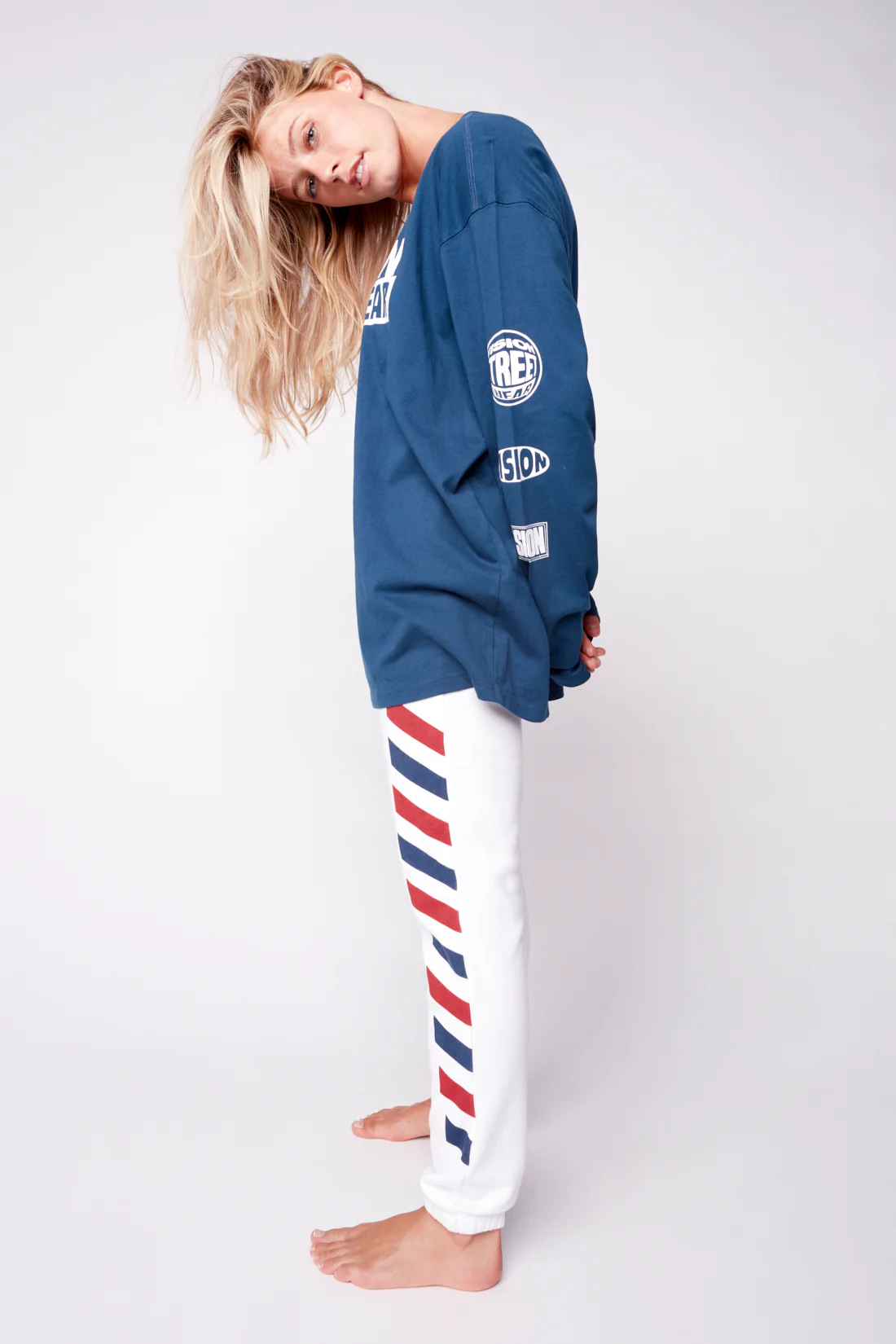 Team Logo T-Shirt - Navy - Image 3